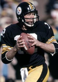 Steelers QB Terry Bradshaw